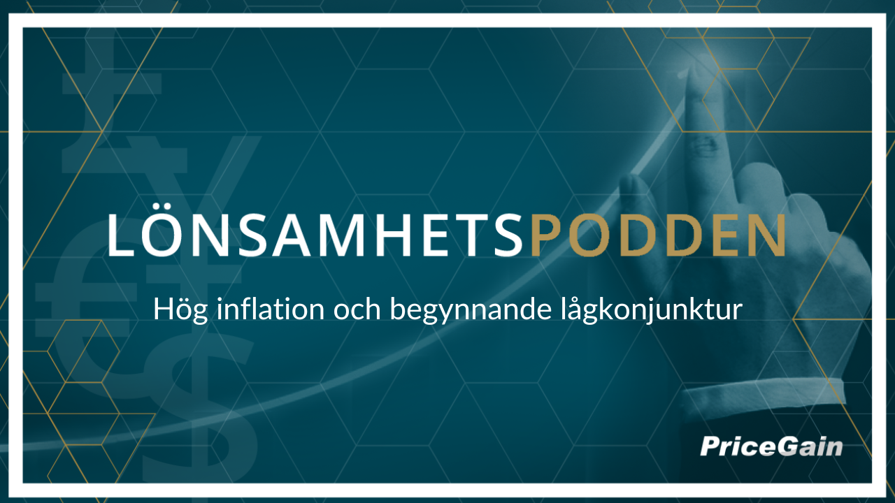 Lönsamhetspodden #15: Hög inflation och lågkonjunktur: Hur skydda sitt affärsresultat?
