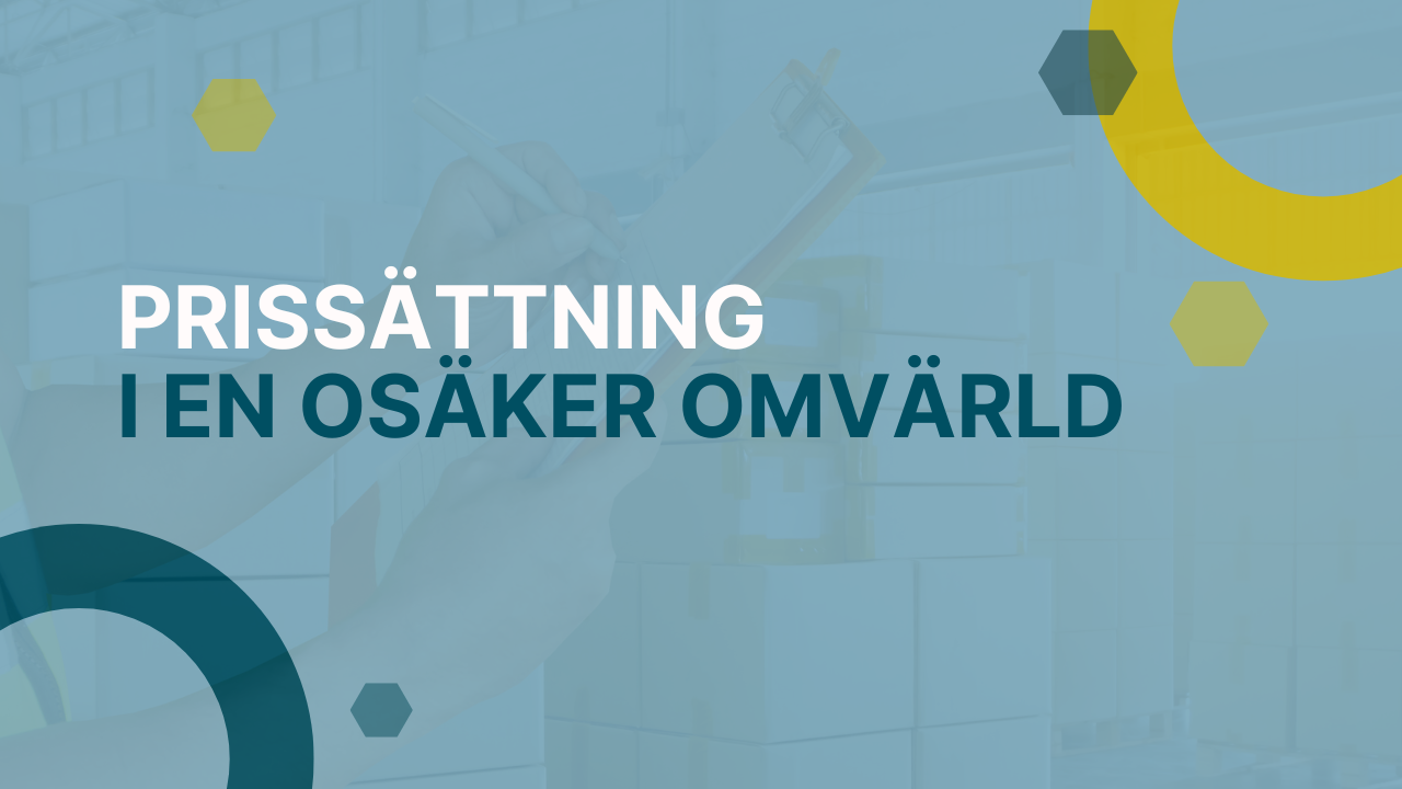 Prissättning i en osäker omvärld