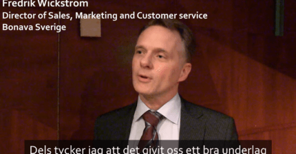 Interview with Fredrik Wickström from Bonava Sverige